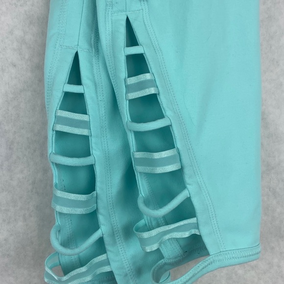 Zella Girl Aqua Workout Leggings XL/TG (14/16) - Picture 7 of 10